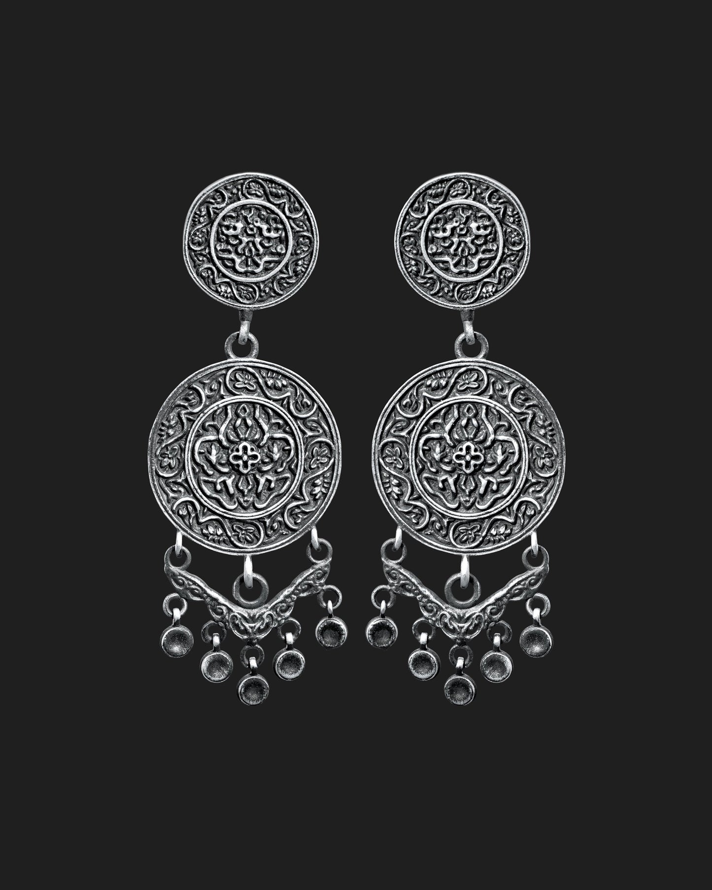 Ornate Orbit Earrings