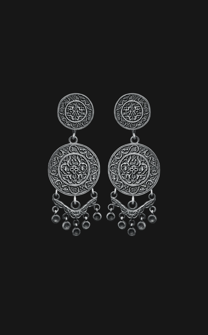 Ornate Orbit Earrings