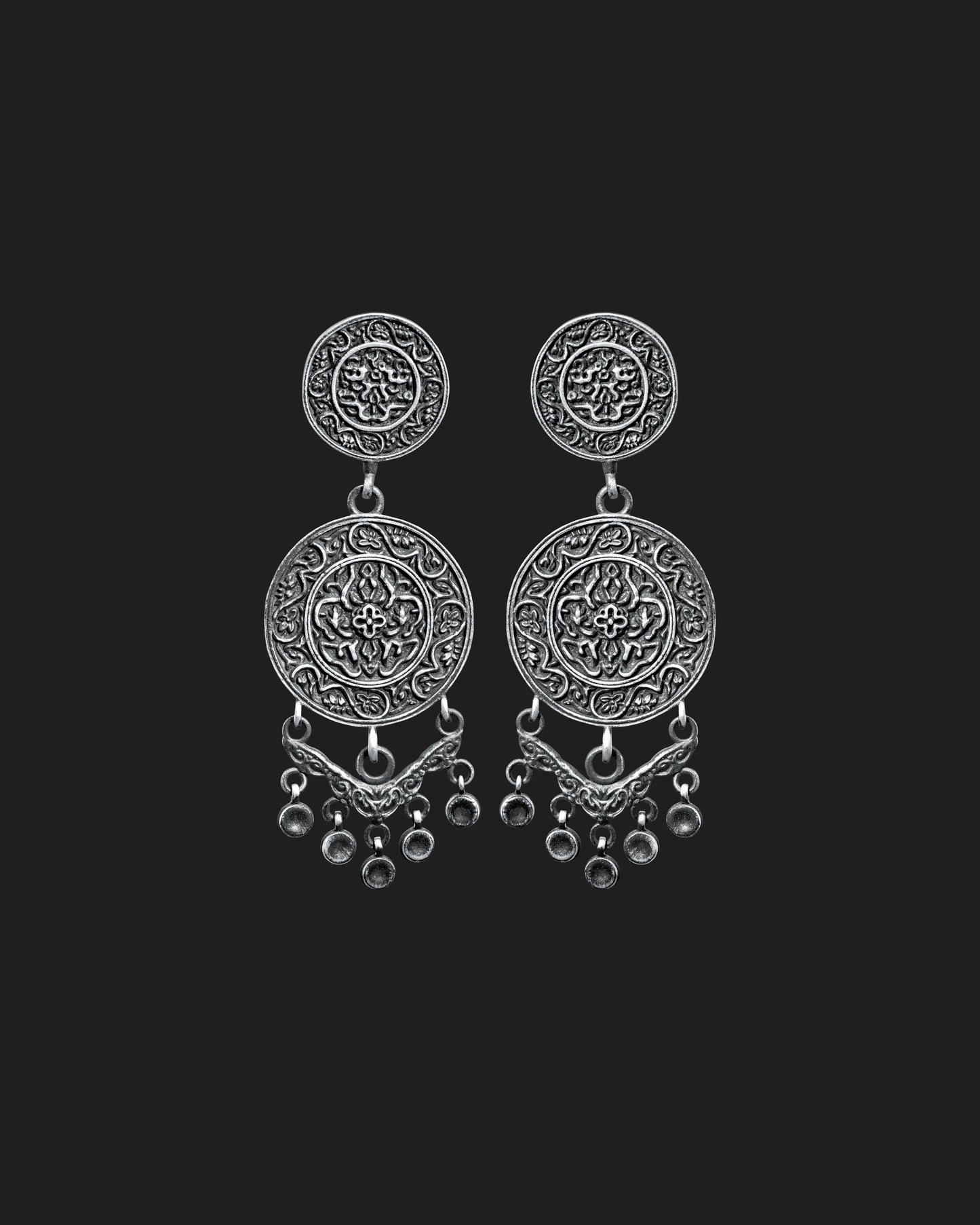 Ornate Orbit Earrings