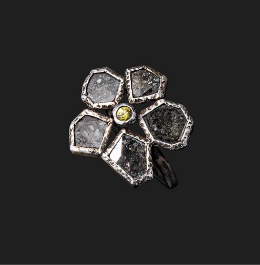 Midnight Bloom Ring