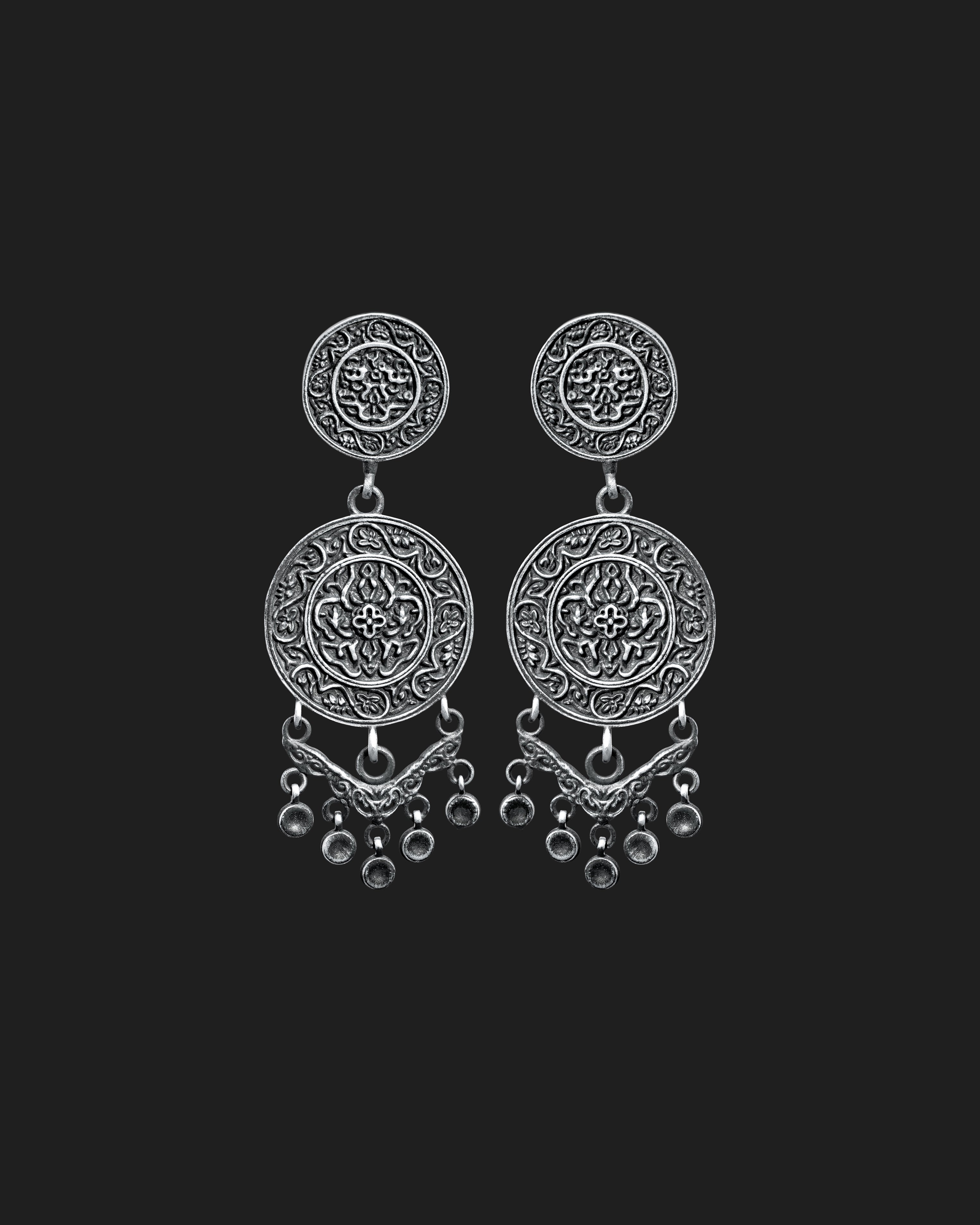 Ornate Orbit Earrings