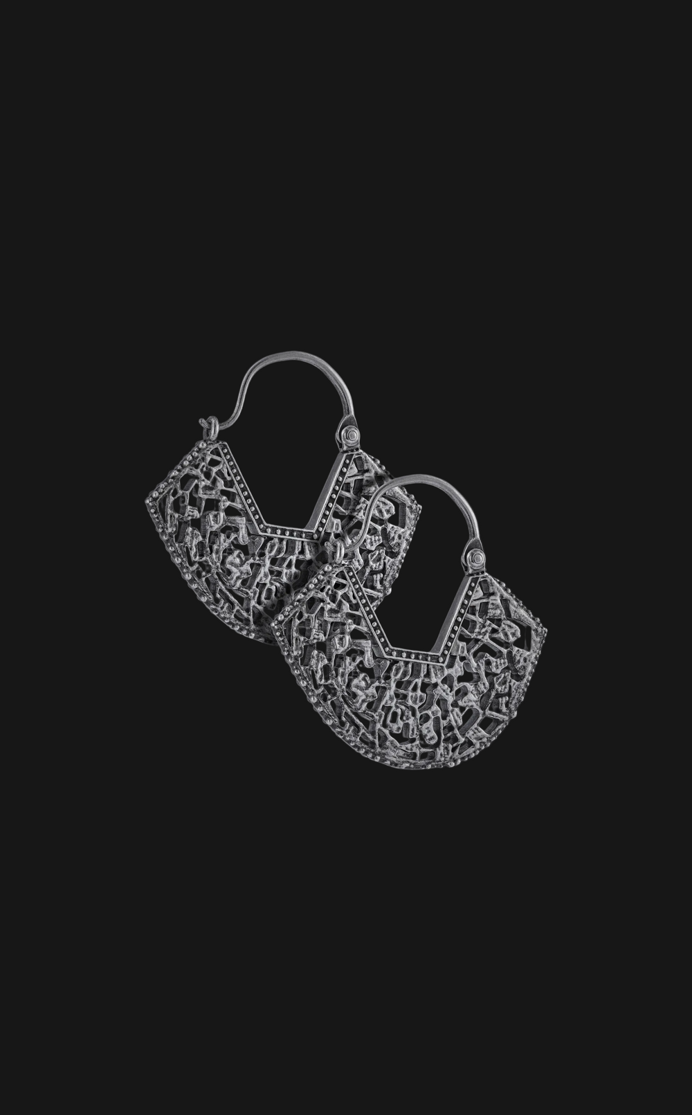 Edge Arc Earrings