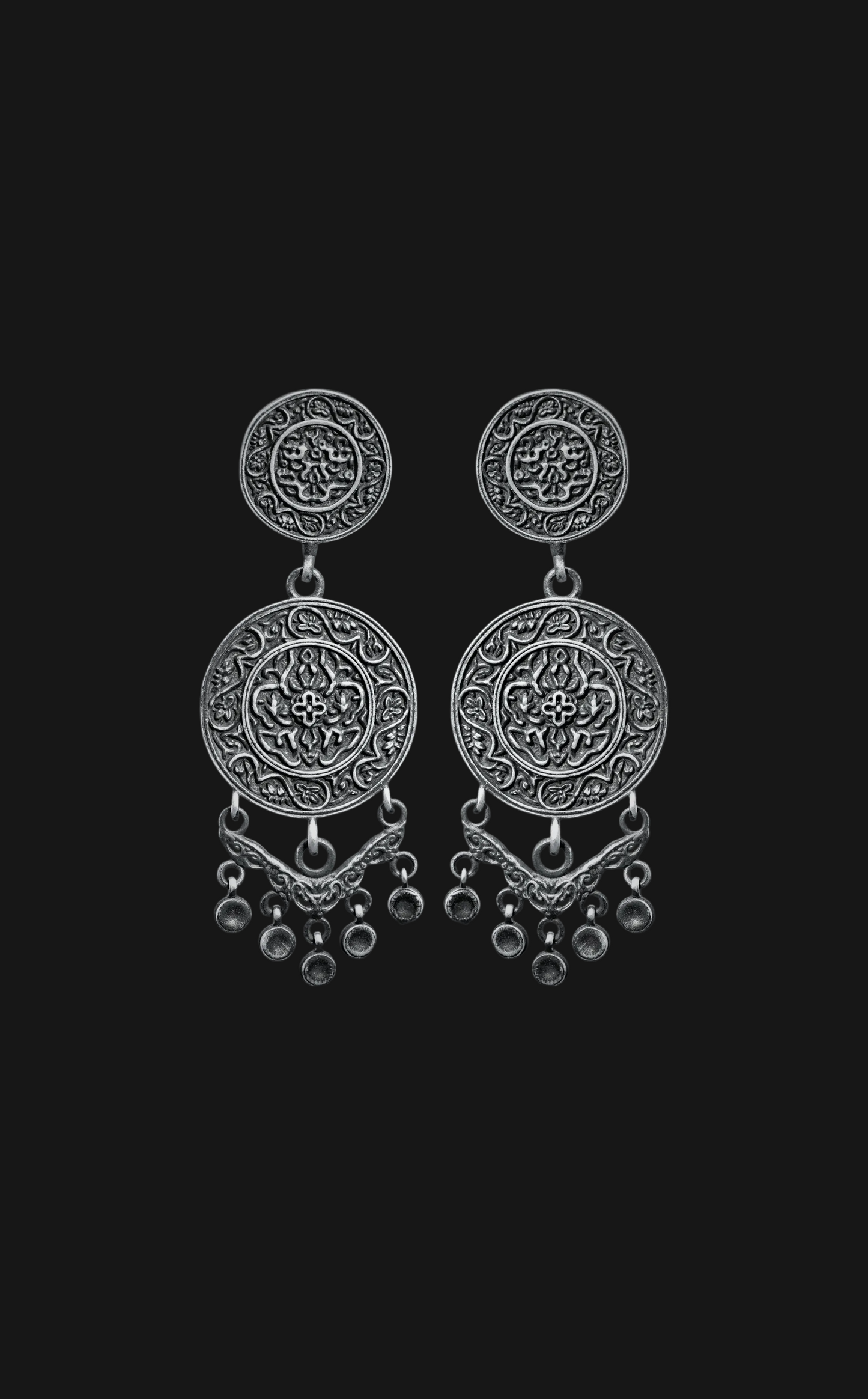 Ornate Orbit Earrings