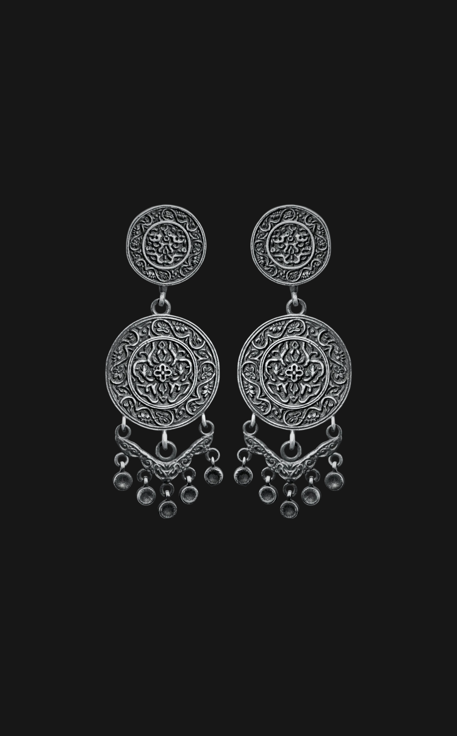 Ornate Orbit Earrings